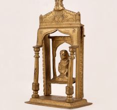 Goddess Padmavati Brass Statue for Worship