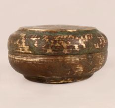 Handmade Small Brass Sindoor Box for Prayer Room