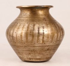 Vintage Brown Finish Water Pot for Home Decor