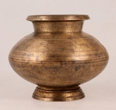 Indian Handcrafted Holy Water Pot Made of Brass