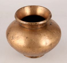 South Indian Brass Water Pot for Flower Decoration