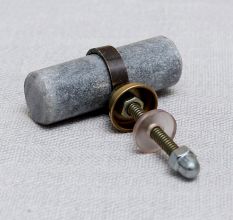 Handmade Stone Knob Handle for Cabinet and Drawer