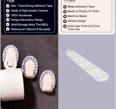 Modern Ceramic Adhesive Hook for Home