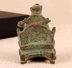 Handmade Vintage Brass Chinese God Statue