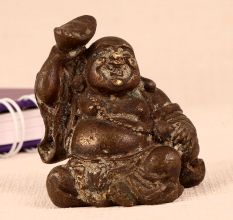 Premium Brass Laughing Buddha Statue for Decoration