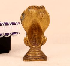 Handmade Brass Head Statue of Lord Shiva Muniswaran God for Decor