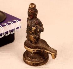 Handcrafted Brass Lord Shiva on Yoni Stand Statue