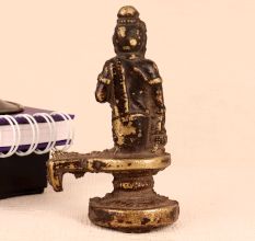Handcrafted Brass Lord Shiva on Yoni Stand Statue