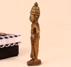 High-Quality Brass Lord Vitthal Statue for Worship