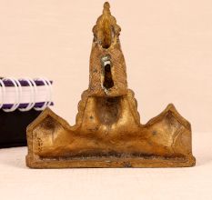 Handmade Brass Plate of Lord Vishnu for Wall Hanging