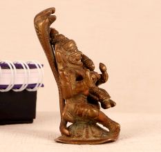Handmade Lord Narasimha Brass Statue for Worship