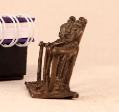 Handmade Three Man Standing Brass Statue for Collection