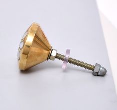 Modern Drawer Knob Made of Premium Mother of Pearl