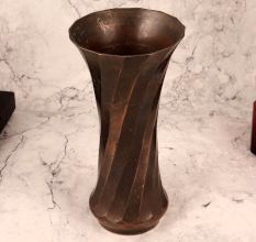 Vintage Brass Flower Pot for Home & Office Decor