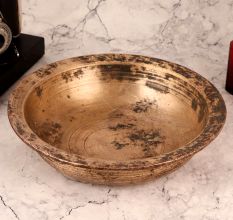 Handcrafted Vintage Brass Bowl for Home Decor