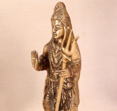 Handmade Lord Shiva Brass Statue for Worship