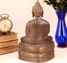 Handmade Lord Buddha Brass Statue for Home Decor