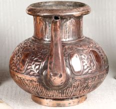 Adorable Water Pot with Spout Made of Premium Copper