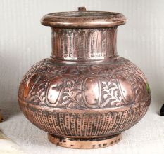 Adorable Water Pot with Spout Made of Premium Copper