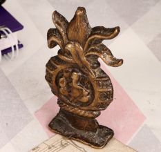 Handmade Brass Lord Ganesha Holy Pot Plate for Worship