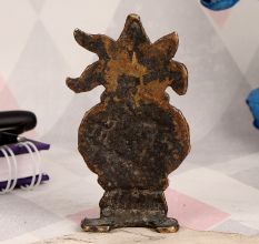 Handmade Brass Lord Ganesha Holy Pot Plate for Worship