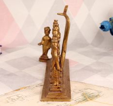 Handmade Premium Brass Statue of Eight Figures for Decor