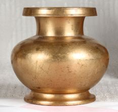 Indian Handmade Water Pot for Worship and Decor