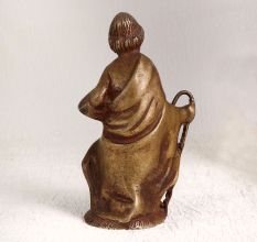 Christian Art Brass Old Man Statue for Home Decor