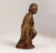 Christian Art Brass Old Man Statue for Home Decor