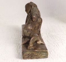 Handmade Brass Statue of Buddha Sleeping for Decor