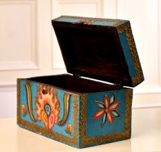Multi-Coloured Premium Wooden Box for Decoration