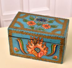 Multi-Coloured Premium Wooden Box for Decoration