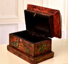 Handmade Premium Wooden Storage Box for Decoration