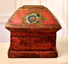 Handmade Premium Wooden Storage Box for Decoration