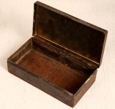 Handcrafted Vintage Brass Box for Home Decoration
