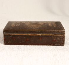 Handcrafted Vintage Brass Box for Home Decoration