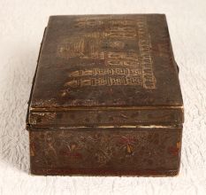 Handcrafted Vintage Brass Box for Home Decoration
