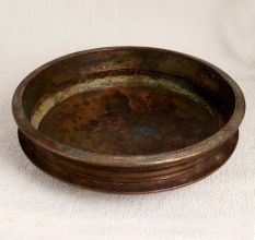 Vintage Finest Brass Urli in South Indian Art for Decor