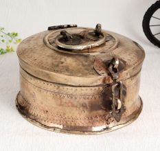 Vintage Finest Brass Jewelry Box for Decoration