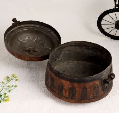 Islamic Jewelry Box Made of Premium Copper for Decor
