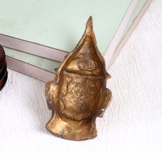 Handmade Finest Brass Goddess Parvati Head Plate