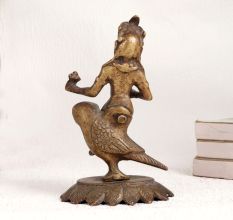 Handmade Finest Brass Goddess Lakshmi Statue for Worship