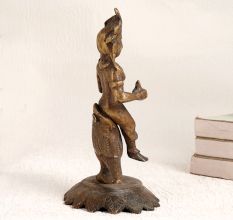 Handmade Finest Brass Goddess Lakshmi Statue for Worship
