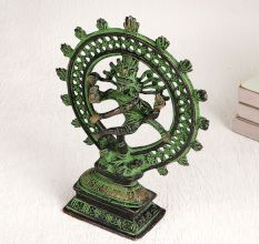 Handmade Natraja Statue Made of Finest Brass for Decor