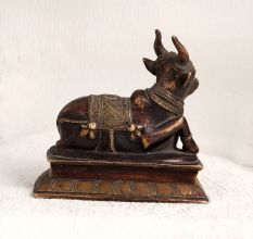 Handmade High-Quality Brass Statue of Lord Nandi