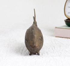 Jali Work Brass Statue of Fish for Home Decor