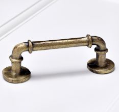 Handmade High-Quality Iron Drawer Handle in Antique Finish