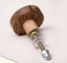 Engraved Flower Drawer Knobs for Dresser and Cabinet