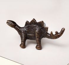 Dark Finish Decorative Iron Knob for Cabinet in Dinosaur Shape