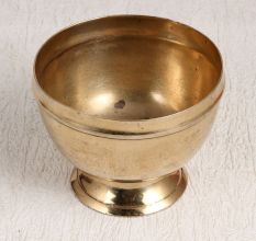 Shiny Golden Premium Brass Kumkum Bowl for Decoration